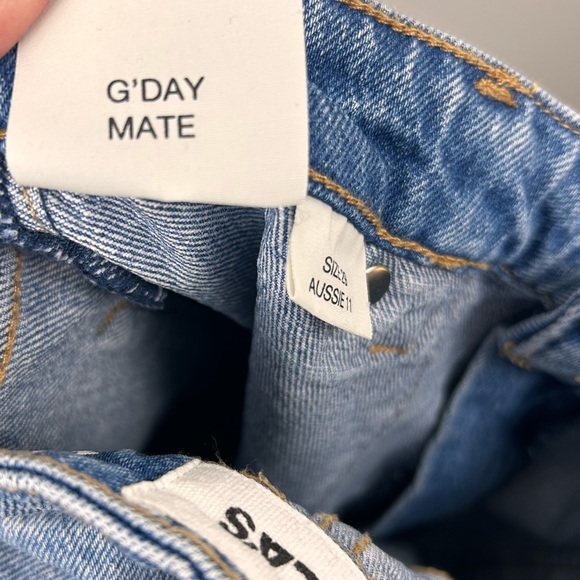 ROLLA'S East Coast Flare Jeans Women's 29 luxury light blue denim - Picture 11 of 11